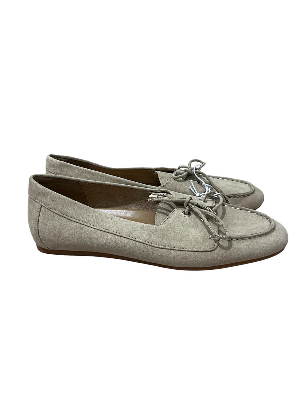 J Crew Classic Beige Suede Loafers for Women Size: 8 - Picture 3 of 7